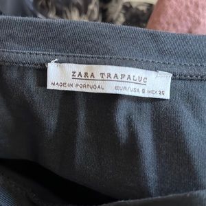 Zara balloon sleeve blouse.